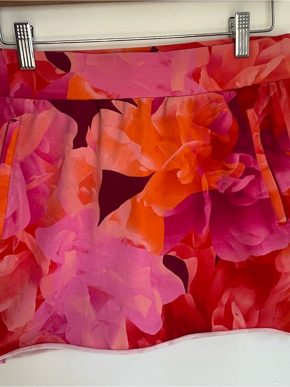 Bright Bold Floral Activewear T by Talbots Skort Women’s Size Small